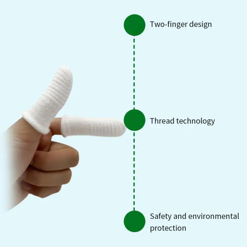 12/2pc Pet Two-finger Brushing Finger Cots Remove Tartar Cochlear Clean for Cat Dog Toothbrush Oral Care Finger Cover Pet Care