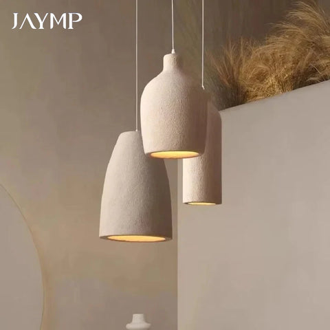 Designer Restaurant Ceiling Chandelier Japanese Wabi Sabi Dining Living Room Pendant Lights Home Decor Bar Table Hanghing Lamps