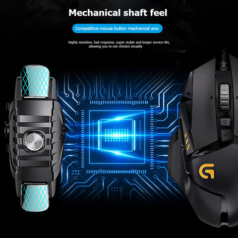 F01 1 Pair Gamepad Joystick Button Trigger PUBG Gaming Mobile Controller Shooter Electronic Machine Accessories
