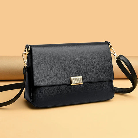 2024 Crossbody Bag For Women Fashion Small PU Leather Shoulder Bags Luxury Designer Quilted Female Zipper Purse And Handbags