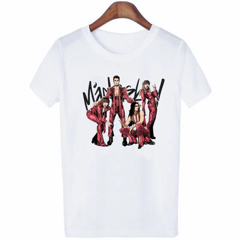 Oversized T Shirt Graphic Maneskin Street Fashion Women Aesthetic Summer Harajuku Streetwear Hip Hop Casual Musical Shirts