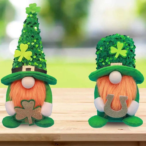 Creative Leprechauns Ornament Crafts St Patrick's Day Guardian of Ireland Dwarf Mini Cartoon Easter Day Ornament Party Decor