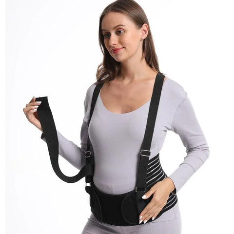 Special Late Pregnancy Safety Belt Prenatal Abdominal Pregnant Women Support Belt Pregnant Women with Abdominal Shoulder Straps