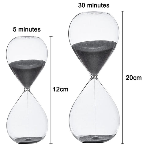 5/30/60 Minutes Sand Watch Hourglass Sandglass Sand Cook Clock Children Gift Sand Timer Creative Crafts Home Decoration