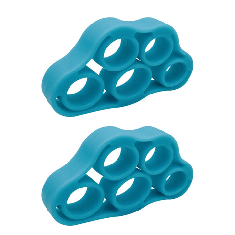 5-1PCS Silicone Finger Gripper Strengthener Trainer 6-80LB Elastic Hand Grip Finger Exerciser For Guitar/Patient Hand Trainer