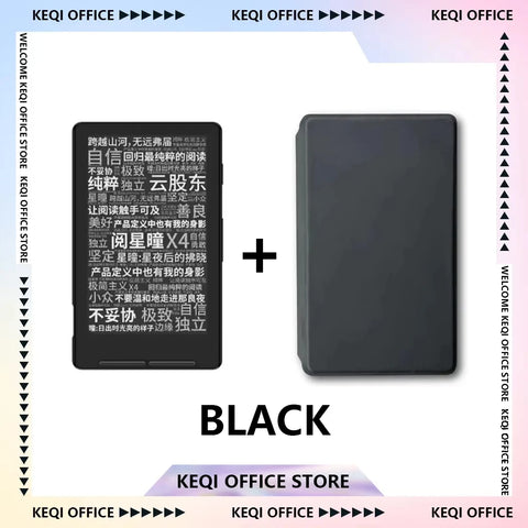 XTEINK X4 4.3 Inches E-Book Reader Ink Screen Magnetic Lightweight E-Book Readers 220ppi Ultrathin 650mAh 16GB Case Custom Gifts