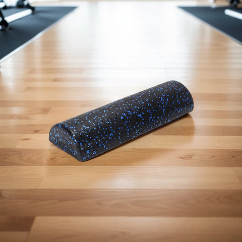 Half Round Yoga Column Roller Tool Muscle Relaxation Fitness Muscle Foam Roller Foam Massage Roller Stick for Home Gym Exercise
