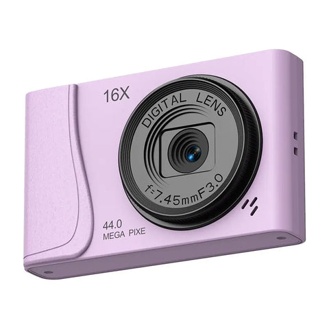 4K Digital Camera Retro CCD 24 Million Pixels Camcorder 16x Zoom Compact Cameras Auto Focus for Kids Adult Beginners Photograph