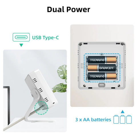 Tuya smart wifi thermostat RF433 wireless floor heating water/gas boiler home temperature remote control battery powered alexa