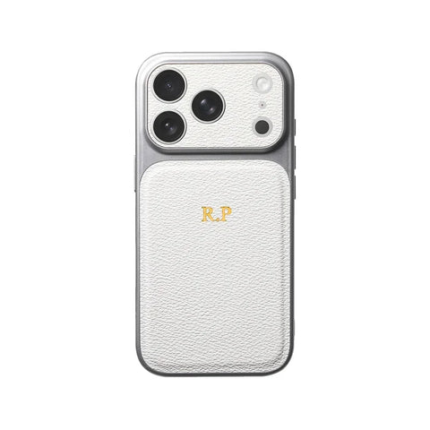 Personalise Gold Silver Initials Letter Leather Case For Iphone 15 14 13 17 pro max 14 16 Plus 17air Luxury Lens Protextion Case