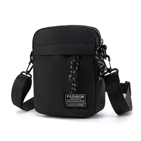Crossbody Shoulder Bag Men's Small Bag Shoulder Bags Trendy Diagonal Backpack Chest Bags Light Boy Mini Casual Bag Waist Pack
