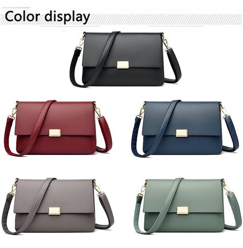2024 Crossbody Bag For Women Fashion Small PU Leather Shoulder Bags Luxury Designer Quilted Female Zipper Purse And Handbags
