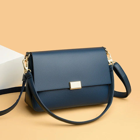 2024 Crossbody Bag For Women Fashion Small PU Leather Shoulder Bags Luxury Designer Quilted Female Zipper Purse And Handbags