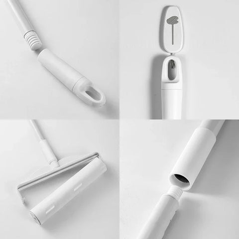 Pet Hair Removal Roller with 49" Adjustable Long Handle – Efficient Lint and Dust Cleaning Tool for Home, Sofa, and Pet Surfaces