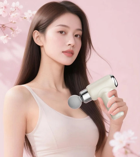 Massage Gun Portable Mini Handheld Fascia Gun Deep Tissue Muscle Relaxation Adjustable Speed Fascia Gun For Body Back Neck Legs