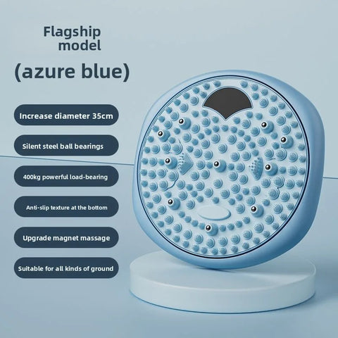 Upgraded Waist Twist Turntable Weight Loss Home Exercise Intelligent Counting Plantar Acupressure Board Massage Waist Artifact