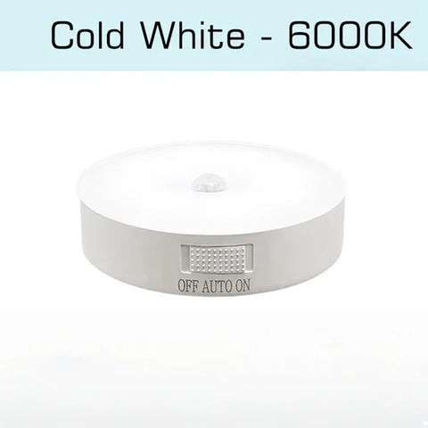 Motion Sensor Night  Light USB Rechargeable Light LED Lamp for Kitchen Bedroom Stairs Hallway Cabinet Closet Wardrobe Nightlight