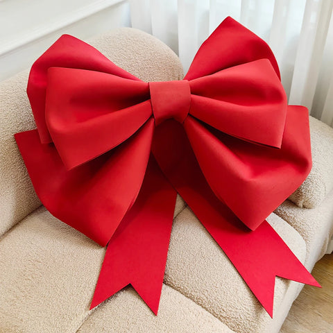 Red Pink Big Bow Handmade DIY EVA Material Packaging Valentine's Day Decor Xmas Wedding Birthday Party Backgroun Home Decoration
