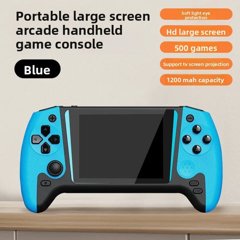 3000 Games X9 Handheld Video Game Console 5.5inch Screen Retro Video Game Player Built in 10 Emulators Support NES GBA GBC Gift