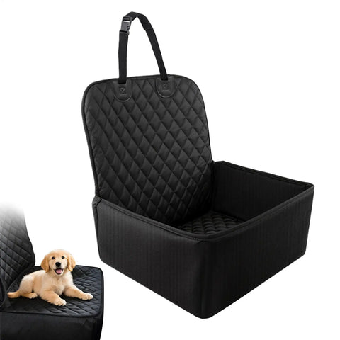 Car Seat for Dogs Large Waterproof Pet Seat Cover for Cars Booster Cushion Protector Carrier for Bed Barrier Backseat Truck Cat